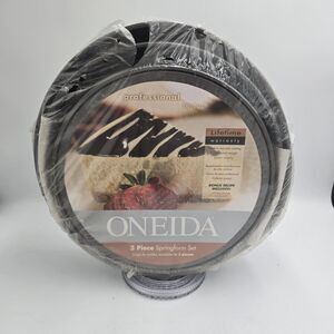 Oneida Professional Series 3-Piece Springform Pan Set Nonstick Lifetime Warranty